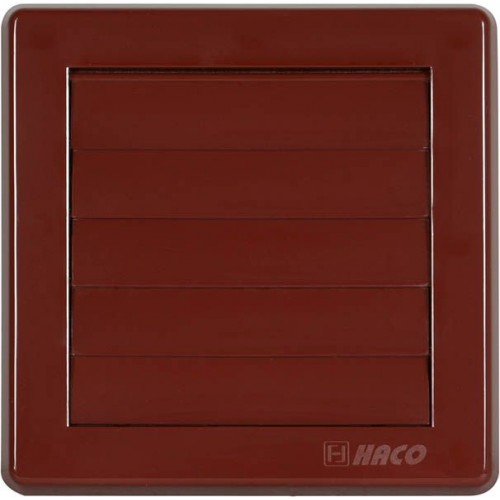 HACO Siatka wentylacyjna grawitacja VM 150x150 G / 100 H plastikowa, brązowa 0216 HACO Siatka wentylacyjna grawitacja VM 150x150 G / 100 H plastikowa, brązowa 0216