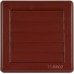 HACO Siatka wentylacyjna grawitacja VM 150x150 G / 100 H plastikowa, brązowa 0216