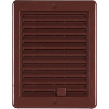 HACO Kratka wentylacyjna z żaluzją VM 150x200 UH brązowa 0210