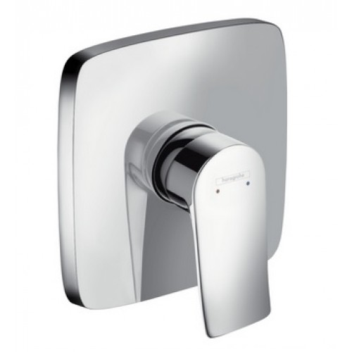 Hansgrohe Metris bateria prysznicowa podtynkowa , element zewnętrzny, chrom 31456000 Hansgrohe Metris bateria prysznicowa podtynkowa , element zewnętrzny, chrom 31456000