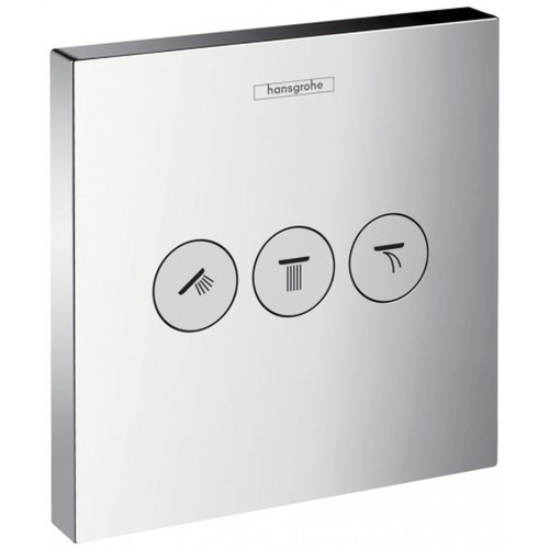 Hansgrohe Shower Select Zawór odcinający dla 3 odbiorników chrom 15764000