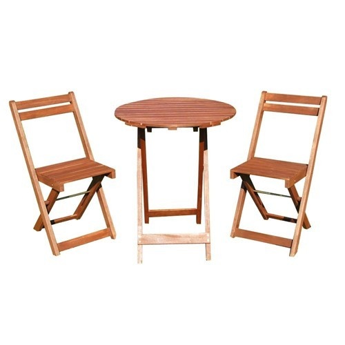 HAPPY GREEN Balkon Set, drewniany zestaw, 37BSRDTXFCH