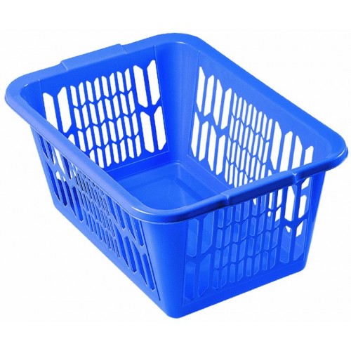 HEIDRUN Kosz na pranie 25 x 57 x 39 cm, niebieski 1101heidrun