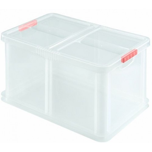 HEIDRUN UNIBOX Pudełko z pokrywą 15 x 29 x 20 cm, 6 l, przeźroczysty 7081