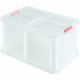 HEIDRUN UNIBOX Pudełko z pokrywą 15 x 29 x 20 cm, 6 l, przeźroczysty 7081