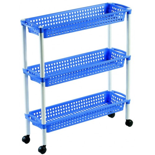 HEIDRUN Wózek na kółkach ALTHEA z 3 koszykami, 61 x 60 x 18 cm 1562heidrun