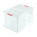 HEIDRUN UNIBOX pojemnik z pokrywką 39,5 x 29,5 x 21 cm, 18 l, przeźroczysty, 7083