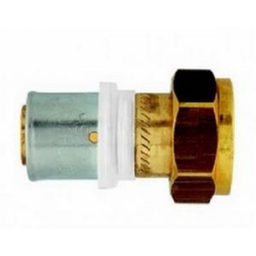 HERZ IPA Press złączka przejściowa z nakrętką, uszczelnienie płaskie, 20 × 2 – G 3/4" P702 HERZ IPA Press złączka przejściowa z nakrętką, uszczelnienie płaskie, 20 × 2 – G 3/4" P702