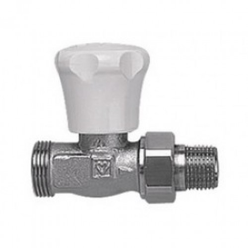 HERZ Zawór grzejnikowy GP dwustronnego działania prosty 1/2" ograniczenie skoku 1553711