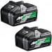 HiKOKI 375575 Zestaw akumulatorów Multi Volt (2x BSL36A18) 36V, 4.0Ah / 18V, 8.