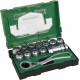 HiKOKI 40030033 Zestaw nasadek 1/2" z kluczem 13szt
