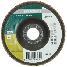 HiKOKI 4100116 Tarcza listkowa 125x22, 23mm, K40