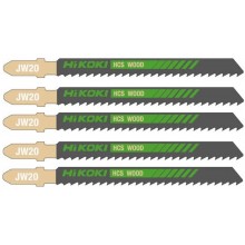 HiKOKI 750021 Brzeszczot HCS do piły szablastej do drewna, 100,4/75x9,5x1,25 mm, 5 szt.