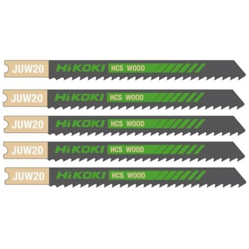 HiKOKI 750023 Brzeszczot HCS do piły szablastej do drewna, 91,5/70×7,5×1,25 mm, 5 szt.