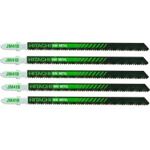 HiKOKI 750032 BIM Brzeszczot do metalu do piły szablastej, 132/105×7,5×1 mm, 5 szt.