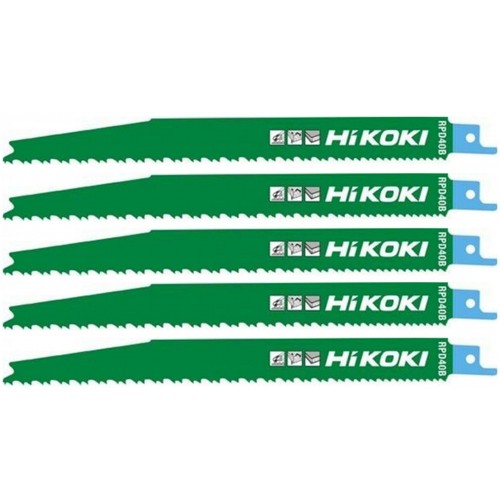 HiKOKI RPD40B Brzeszczot do metalu + drewna 200/178,5x19x1,25mm 5 szt. 752024