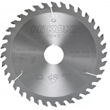 HiKOKI 752417 Tarcza do drewna 165×20/30×1,6 mm, 36 zębów