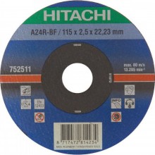 HiKOKI 752511 Tarcza do cięcia metalu 115x22,23x2,5mm