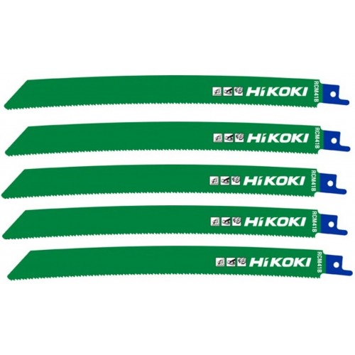 HiKOKI 752677 Brzeszczoty do piły szablastej 225/203,5x19,0x0,9mm, 5Szt.