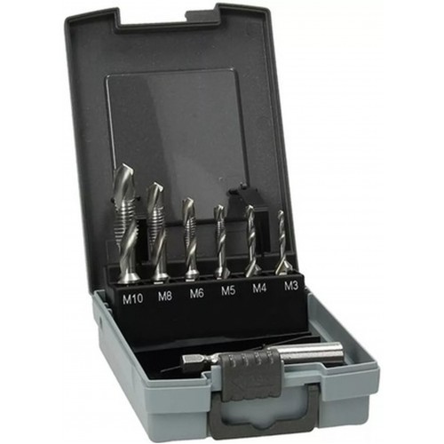 HIKOKI 780139 HSS-G DIN 335C Zestaw kombinowanych wierteł 1/4"