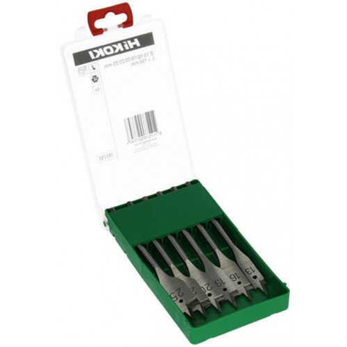 HiKOKI 781792 Zestaw wierteł płaskie do drewna 1/4" 6 Szt