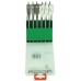 HiKOKI 781793 Zestaw wierteł płaskie do drewna 1/4" 6 Szt