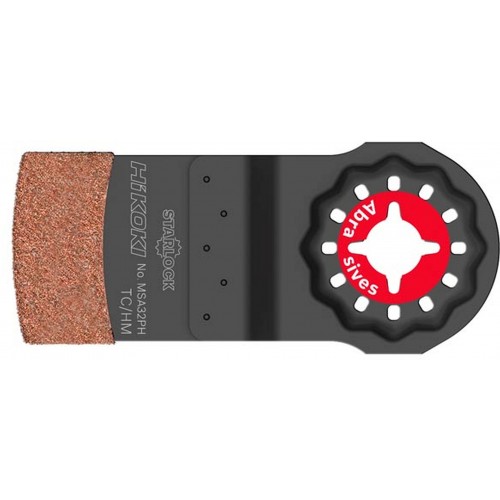 HiKOKI 782756 Brzeszczot do materiałów ściernych, 30x32x2 mm, ziarno HM 50