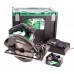 HiKOKI C3607DAWRZ Akumulatorowa pilarka tarczowa 185mm (2x2,5Ah/36V) MultiVolt (36V) HitBO