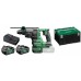 HiKOKI DH1826DAWPZ Młotowiertarka SDS-Plus, (18V/2x5.0Ah)