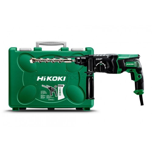 HiKOKI (Hitachi) DH28PCY2W1Z Młotowiertarka SDS-plus, 850 W, HitBOX
