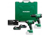 HiKOKI KC18DAWAZ Zestaw aku DS18DA+WH18DA (2x 2,0Ah/18V)