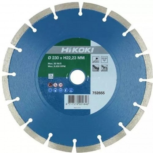 HiKOKI 752852 Tarcza diamentowa segmentowa 125x22,2x10mm