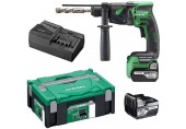 HiKOKI DH18DPBWPZ Akumulatorowa młotowiertarka SDS-Plus (18V/2x 5,0Ah/1,3J) Walizka