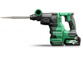HiKOKI DH3628DAWRZ Akumulatorowy młot SDS-Plus 36 V MultiVolt (3,2J/36V/2x2,5Ah)