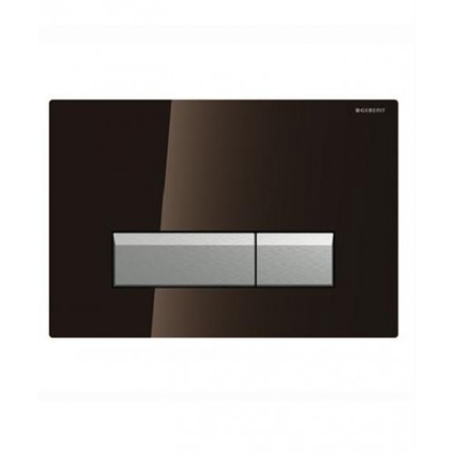 GEBERIT SIGMA 40 przycisk spłukujący do stelaża z odciągiem szkło umbra 115.600.SQ.1