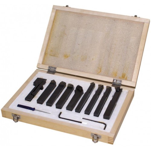 Holzmnann Noże tokarskie (9szt./10mm) 9TLG10 Holzmnann Noże tokarskie (9szt./10mm) 9TLG10
