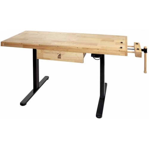 Holzmann Elektrycznie regulowany stół stolarski (40kg/1365x500mm) WB150ELIFT_230V