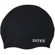 INTEX Silikonowy czepek pływacki na basen, czarny 55991