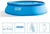 INTEX Easy Set Pool Basen 457 x 122 cm pompa kartuszowa 26168NP