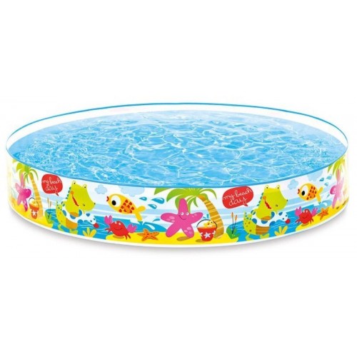 INTEX Quick Snap-Pool Basen ze ścianą stałą 152 x 25 cm 56451NP