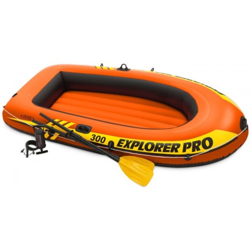INTEX Zestaw Ponton Explorer 300 (pomarańczowy) 58358NP INTEX Zestaw Ponton Explorer 300 (pomarańczowy) 58358NP