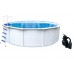 INTEX Basen stalowy zestaw Nuovo de Luxe II 360 x 120 cm, filtracja+schodki 012140