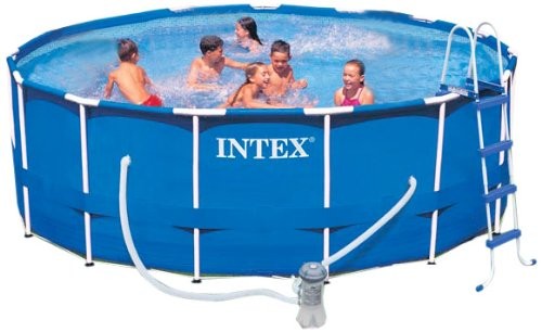 INTEX Basen Frame Pool Set Rondo 457 x 122cm z filtracją kartuszową z falownikiem 128236GS