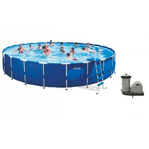 INTEX Basen Frame Pool Set Rondo 549 x 122 cm filtr kartuszowy z falownikiem 128252GS