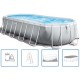 INTEX PRISM FRAME Basen owalny 610 × 305 × 122 cm z filtracją 220–240V 26798NP