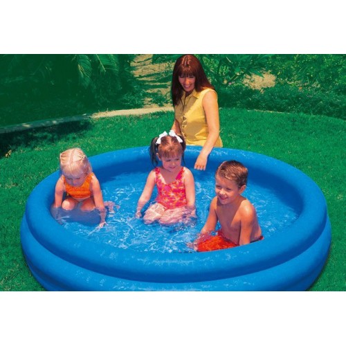 INTEX Crystal Blue Pool Basen dziecięcy 3-Ring 168 x 41 cm 58446NP