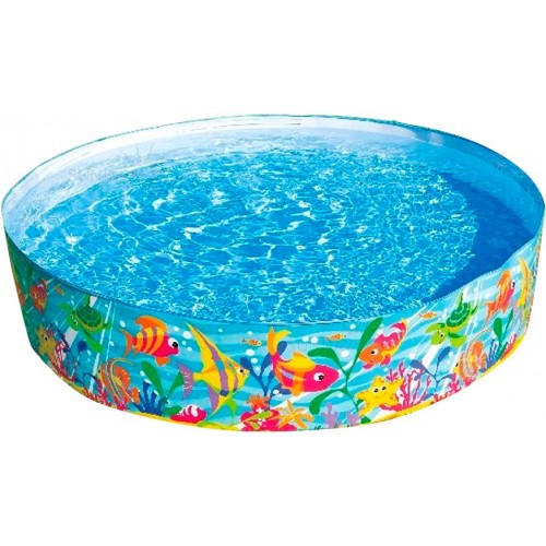 INTEX Quick Snap-Pool Basen ze ścianą stałą 183 x 38 cm 56452NP