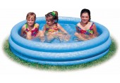 INTEX Crystal Blue Basenik 3 pierścienie kryształowy 114 x 25 cm 59416NP