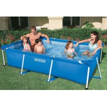 INTEX SMALL RECTANGULAR FRAME POOLS Basen 260 x 160 x 65 cm 28271NP