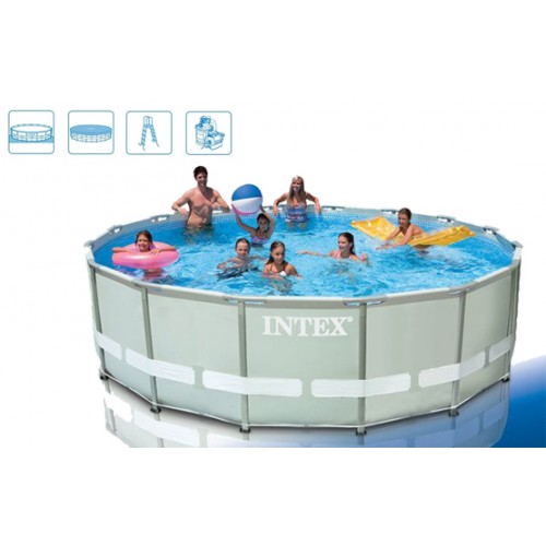 INTEX Basen stelażowy Frame Ultra Rondo II 5,49 x 1,32 m, z pompą piaskową 228332